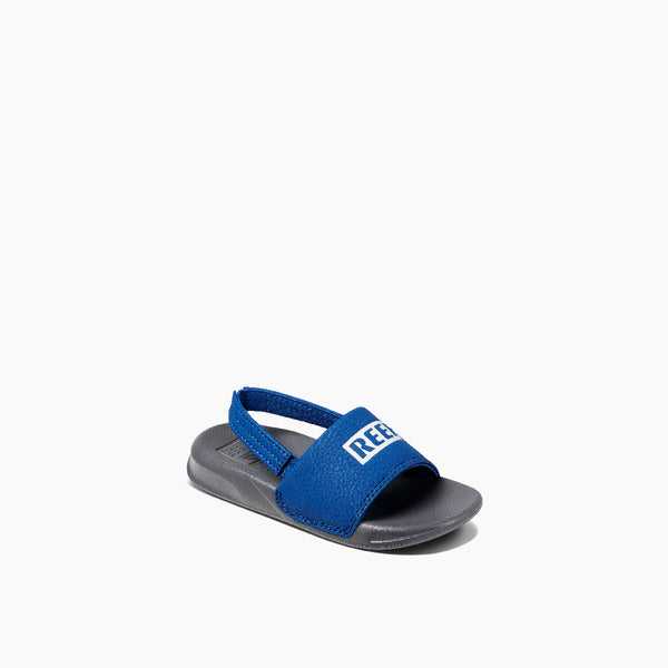 Reef Little Boys' Sandals (2-4 Years) Little One Slide Reef Grey/Blue
