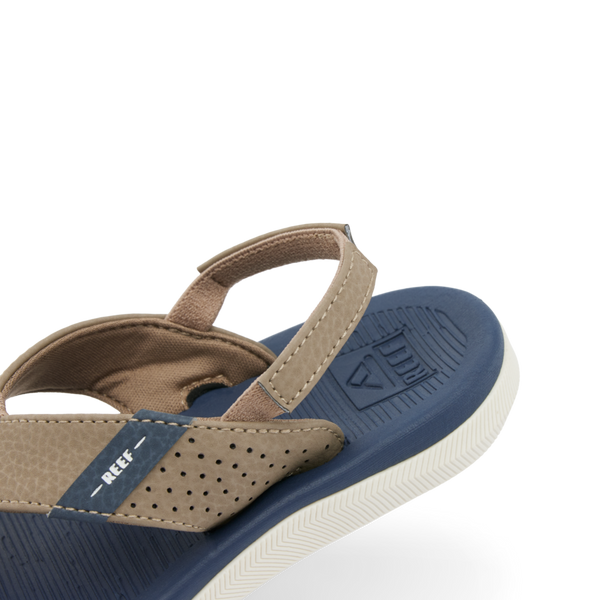 Reef Little Boys' Sandals (2-4 Years) Little Santa Ana Navy/Khaki