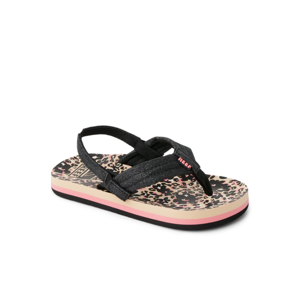 Reef Little Girls' Sandals (2-4 Years) Little Ahi Floral Cheetah