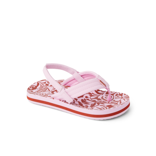 Reef Little Girls' Sandals (2-4 Years) Little Ahi Pink Modern Floral