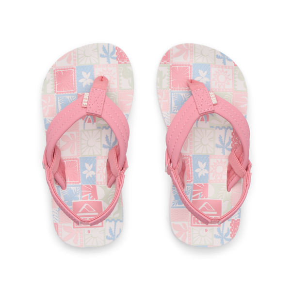 reef Little Girls' Sandals (2-4 Years) Little Ahi Sunset Stamp