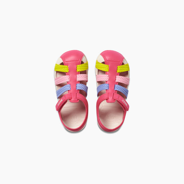 reef Little Girls' Sandals (2-4 Years) Little Water Beachy Multi