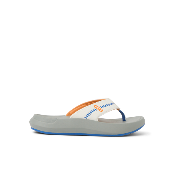 reef Men's Arch Support Styles Cruiser Blue/White/Orange
