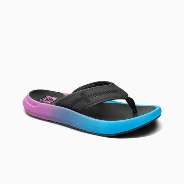 Reef Men's Arch Support Styles Cruiser Grey/Purple/Blue