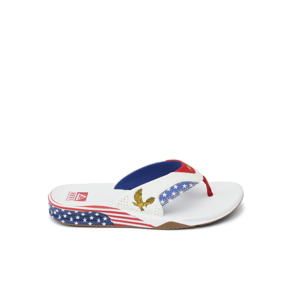 reef Men's Bottle Opener Styles Fanning Golden Eagle White