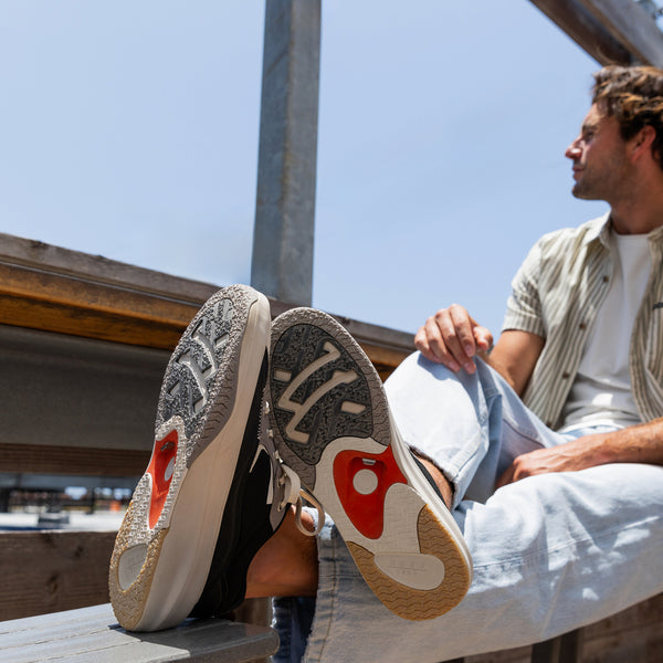 Reef Men's Bottle Opener Styles Fanning Shoe Asphalt