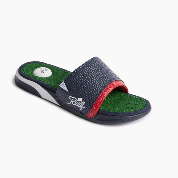 Reef Men's Bottle Opener Styles Mulligan Slide Patriotic