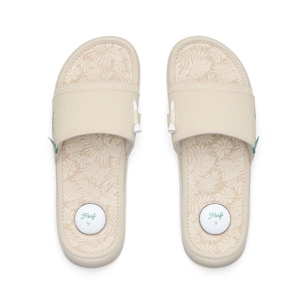 Reef Men's Bottle Opener Styles Mulligan Slide Vintage Floral