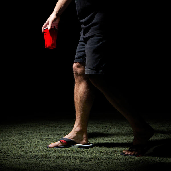 Reef Men's Fanning Collection Fanning Pregame Black/Red