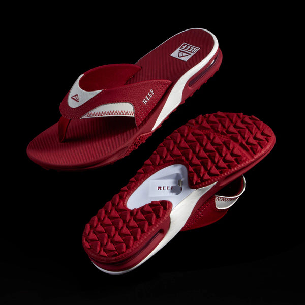 Reef Men's Fanning Collection Fanning Pregame Crimson/White