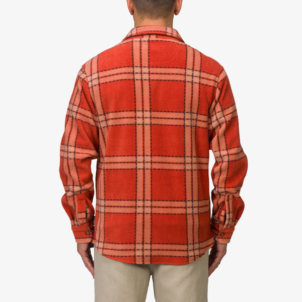 Reef Men's Jackets & Outerwear Karter Shirt Jacket Cinnabar
