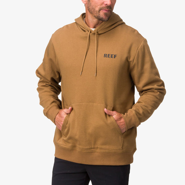 Reef Men's Jackets & Outerwear Wellie Too Hoodie Delta