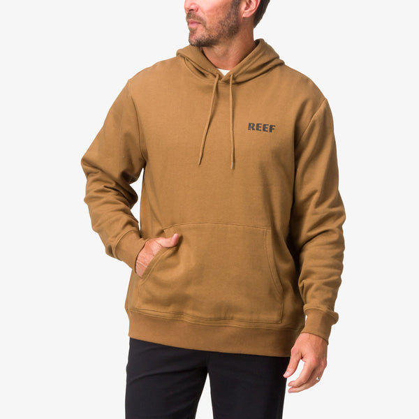 reef Men's Jackets & Outerwear Wellie Too Hoodie Delta