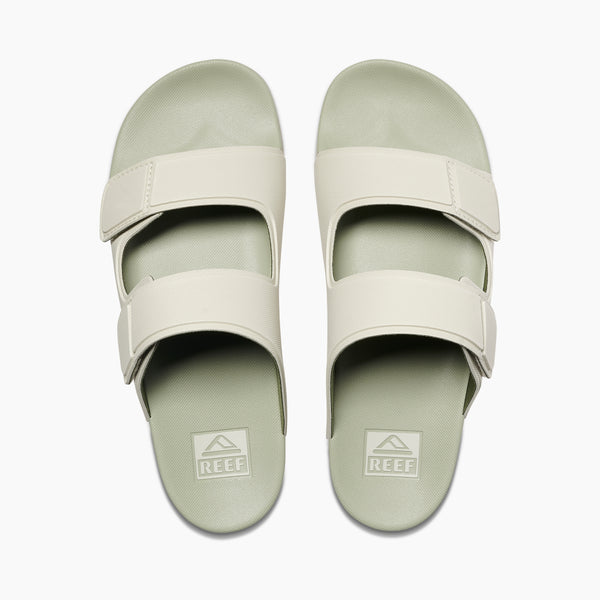 Reef Men's Leather Sandals Cushion Tradewind Stone/Oilve