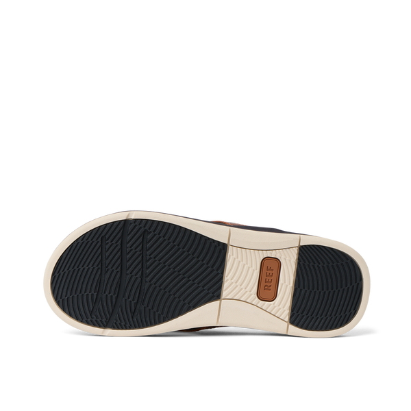Reef Men's Leather Sandals Leather Offshore Copper/Dark Brown