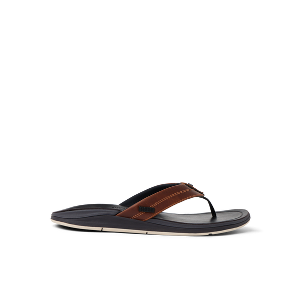 reef Men's Leather Sandals Leather Offshore Copper/Dark Brown