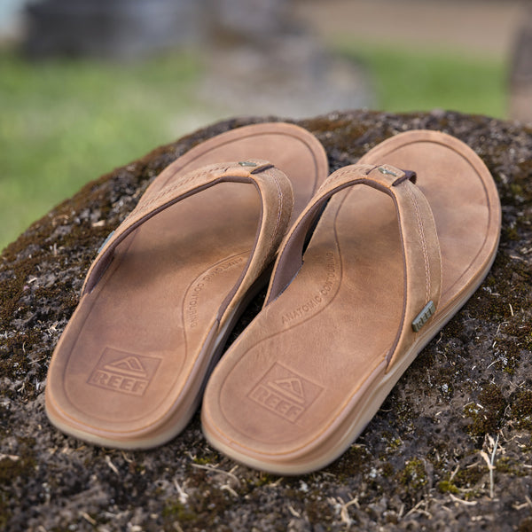 Reef Men's New Arrivals Leather Offshore Bronze/Brown