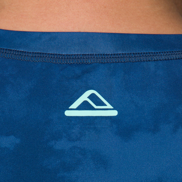 Reef Men's Rash Guards & UPF Apparel Ellsworth Short Sleeve Surf Shirt 50 UPF Insigna Blue Water P