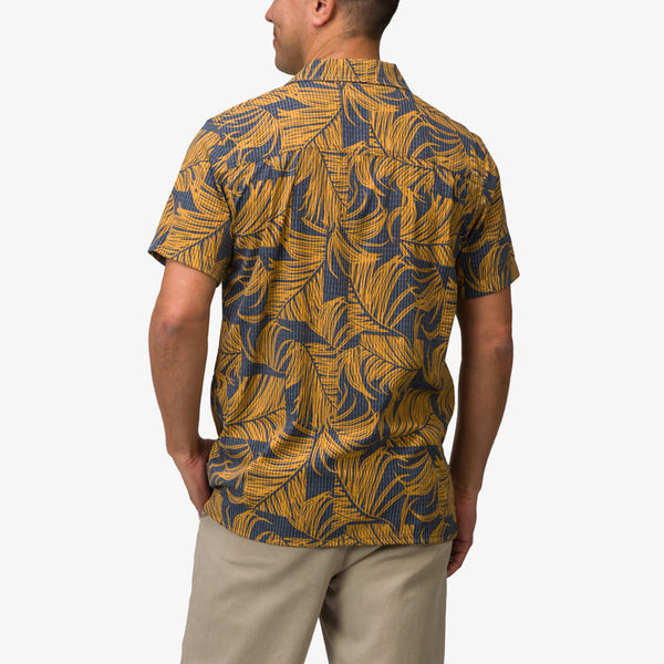 Reef Men's Shirts And Tees Kantis Shirt Buckthorn Brown