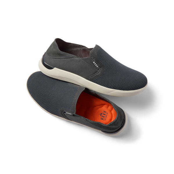 Reef Men's Shoes Swellsole Neptune Slip-On Black/White