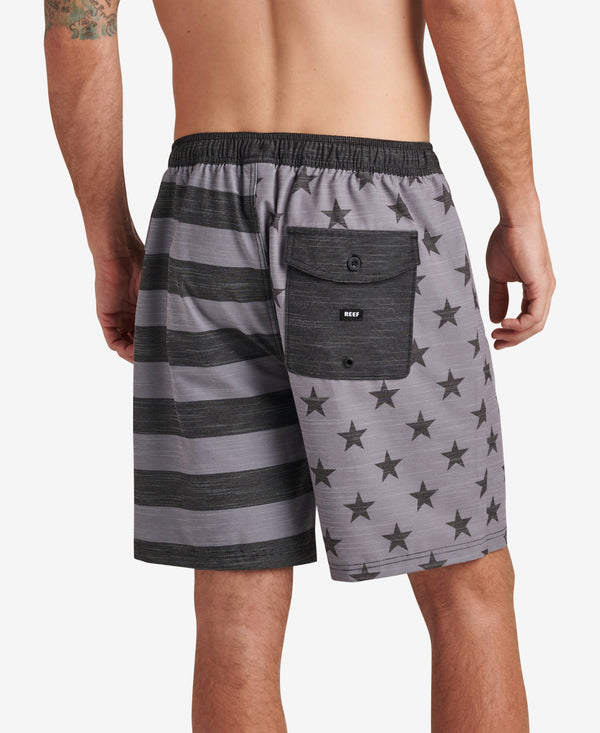 Reef Men's Shorts Boardshorts & Pants Hancock E Waist Short Caviar