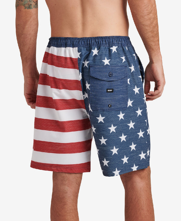 Reef Men's Shorts Boardshorts & Pants Hancock E Waist Short Insigna Blue