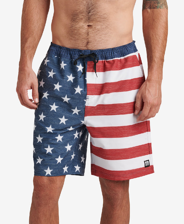 reef Men's Shorts Boardshorts & Pants Hancock E Waist Short Insigna Blue