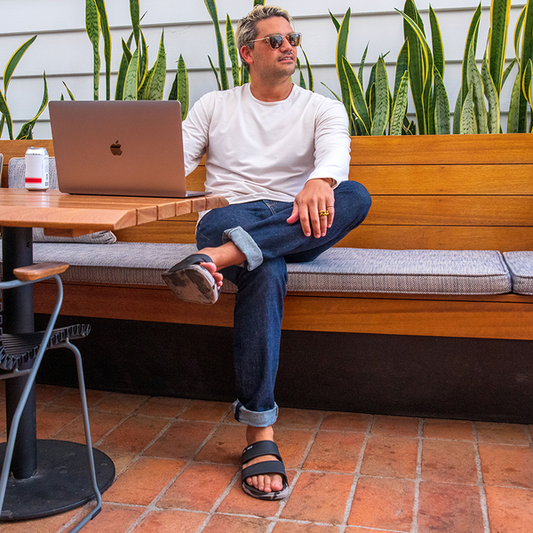 Reef Men's Water Friendly Footwear Oasis Double Up Brown/Tan