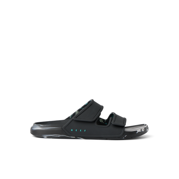reef Men's Water Friendly Footwear Reef X Palm Golf Oasis Adapt Black X Palm