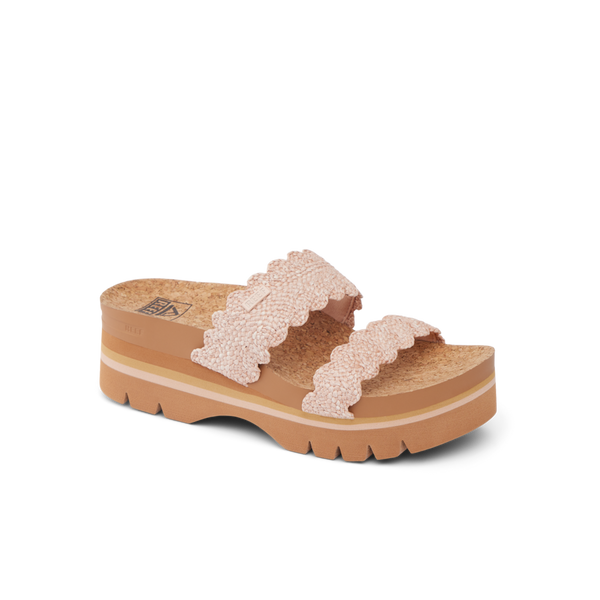 Reef Platform Styles Cushion Vista Higher Scalloped Rose