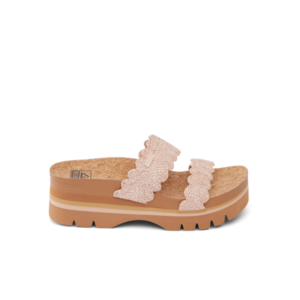 reef Platform Styles Cushion Vista Higher Scalloped Rose