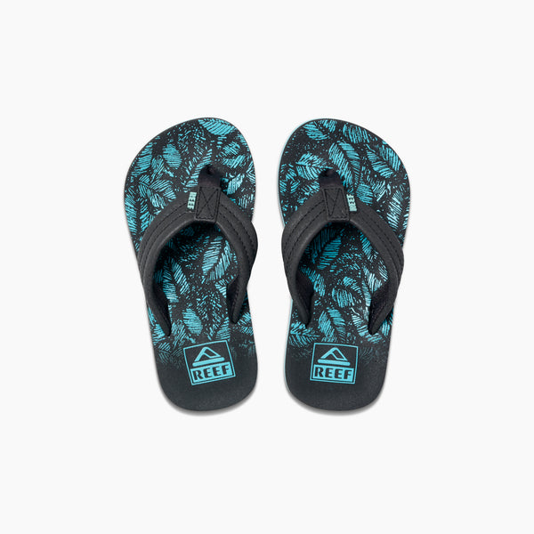reef Boys' Sandals (5-10 Years) Kids Ahi Aquifer Palm