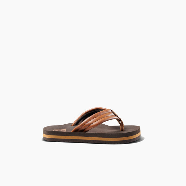 Reef Boys' Sandals (5-10 Years) Kids Ahi Brown