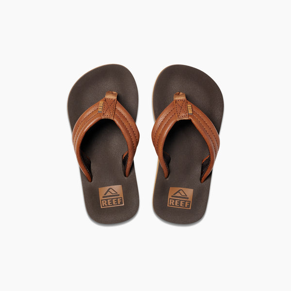 reef Boys' Sandals (5-10 Years) Kids Ahi Brown