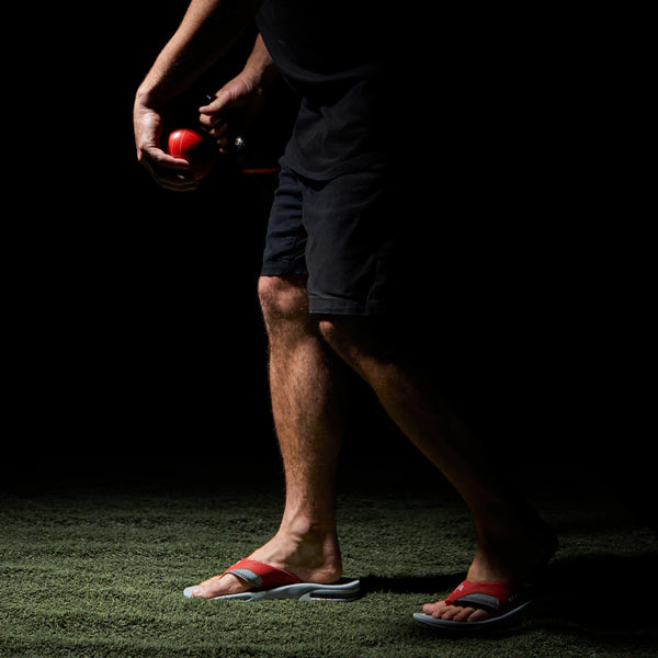 Reef Fanning Pregame Fanning Pregame Red/Grey