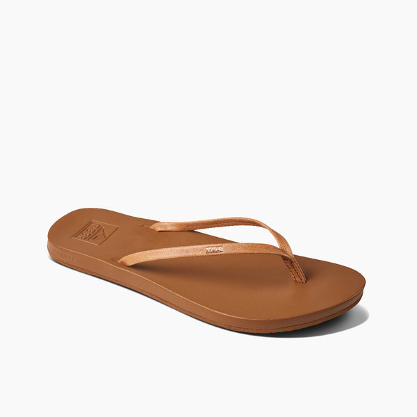 Reef Flat Sandals & Flip Flops Cushion Slim Natural