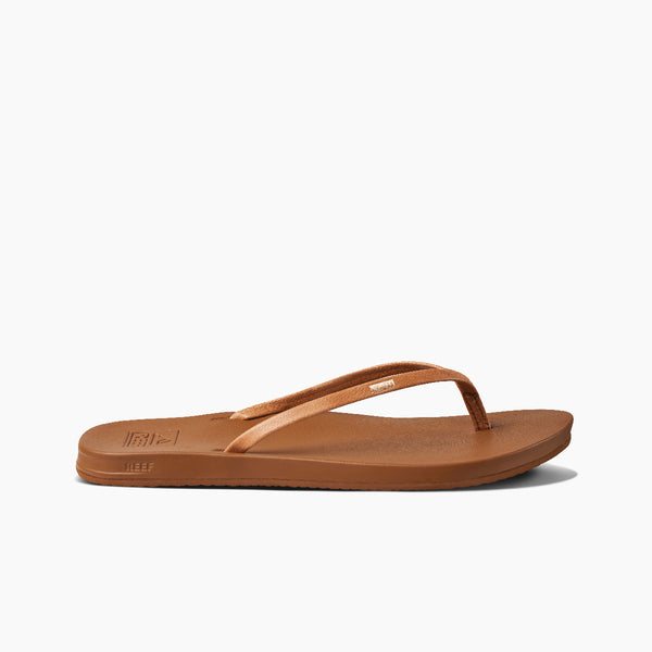 reef Flat Sandals & Flip Flops Cushion Slim Natural