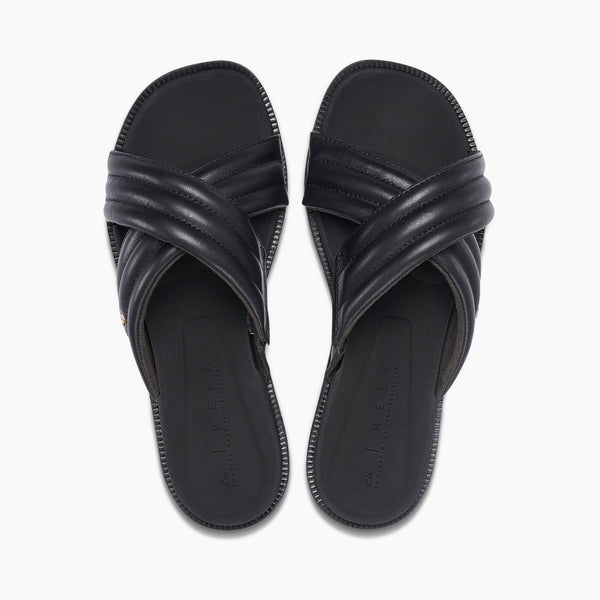 Reef Flat Sandals & Flip Flops Lofty Lux X Black
