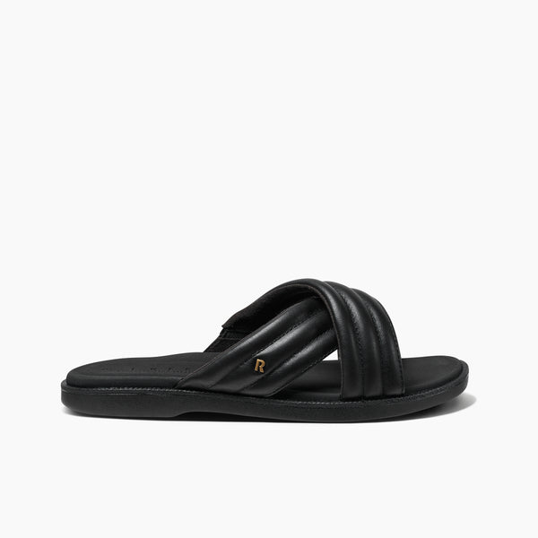 reef Flat Sandals & Flip Flops Lofty Lux X Black