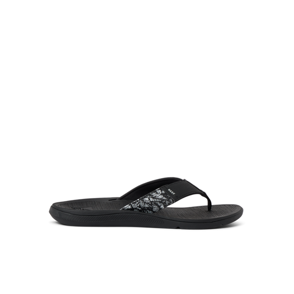 reef Flat Sandals & Flip Flops Santa Ana Black/White