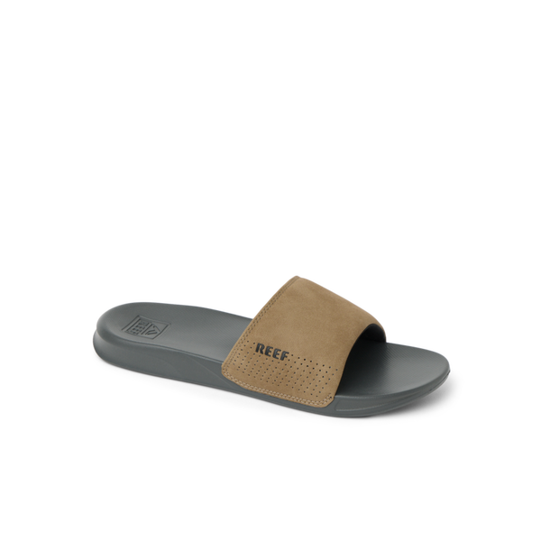 Reef Gifts For Him Reef One Slide Grey/Tan