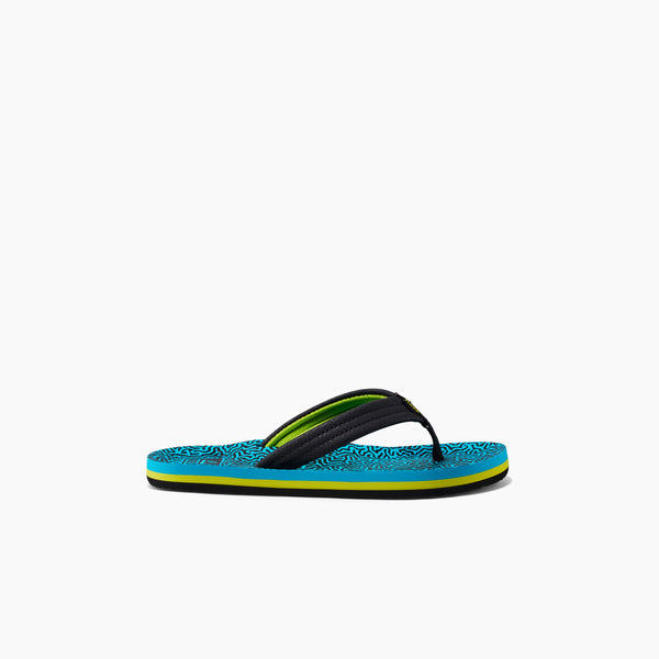Reef Kids' And Toddlers' Sandals Kids Ahi Blue Coral