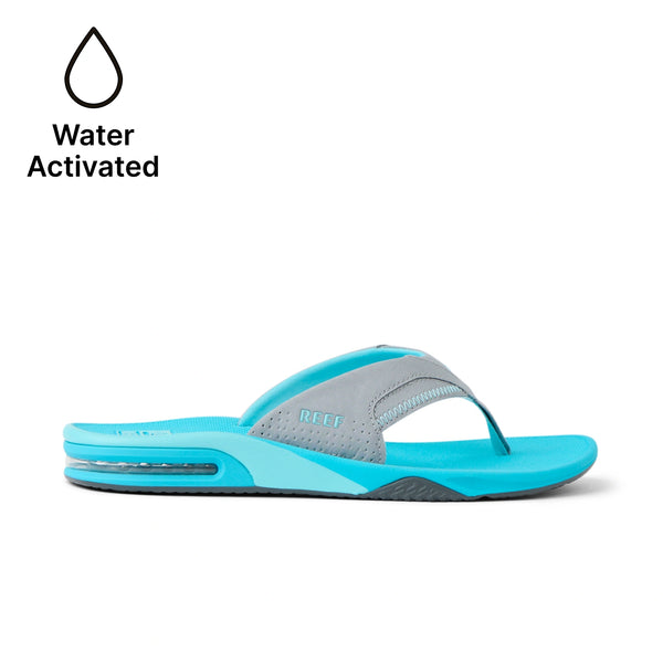 reef Men's Bottle Opener Styles Fanning Aqua Hydro