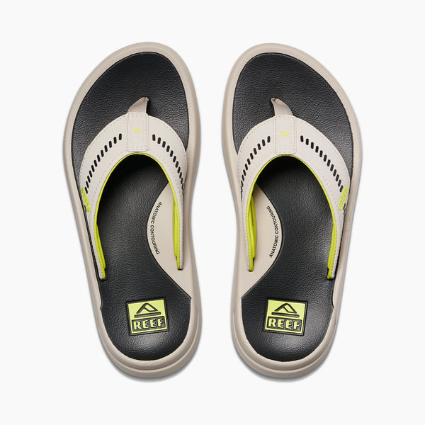 Reef Men's Cushion Comfort Cruiser Grey/Lime