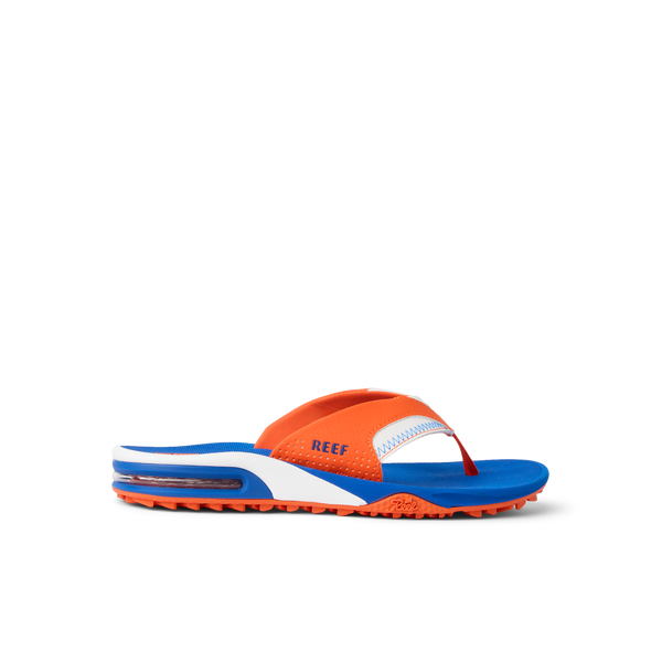 reef Men's Flip Flops Fanning Pregame Orange/Blue