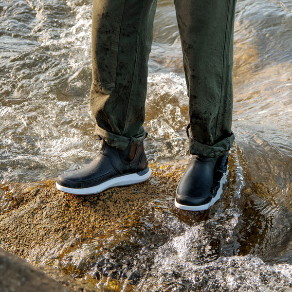 Reef Men's Footwear Scallywag Black/White/Gum