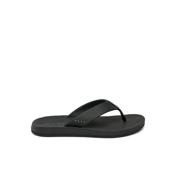 reef Men's Leather Sandals Ojai Classic Black