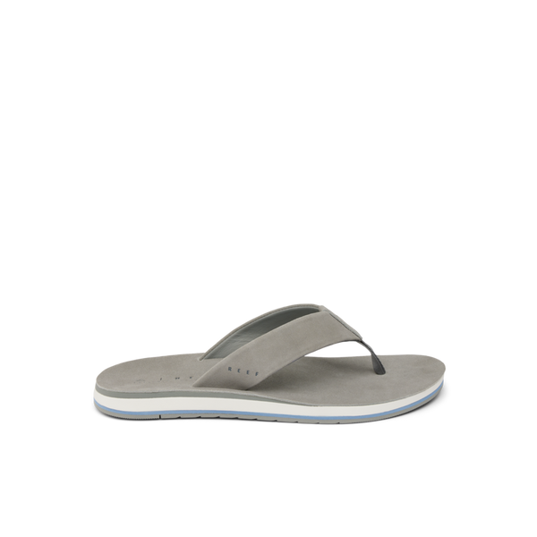 reef Men's Leather Sandals Ojai Classic Grey Suede