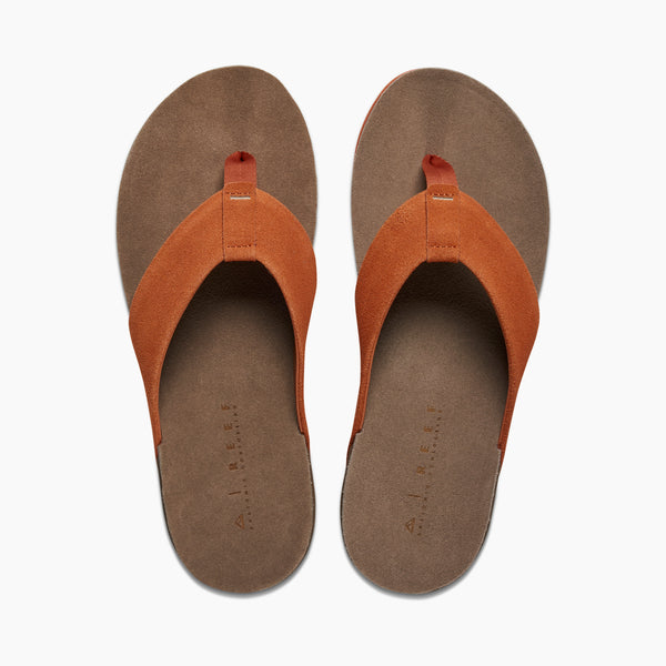Reef Men's Leather Sandals Ojai Rust