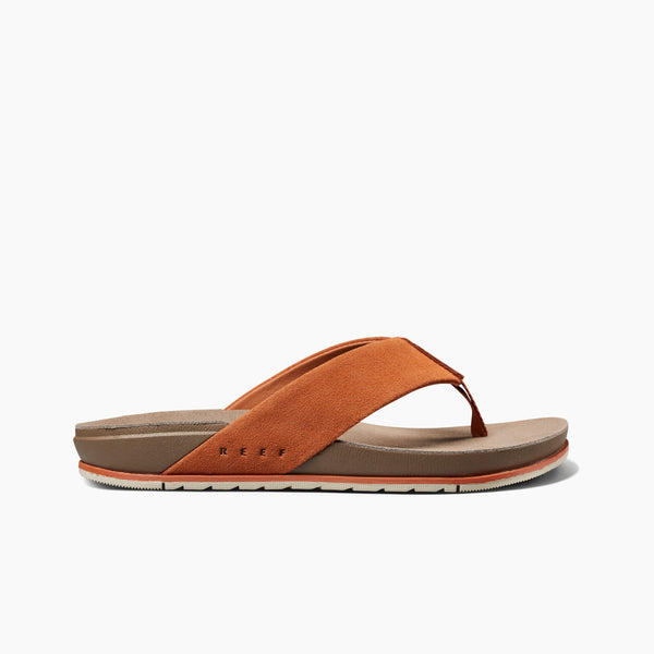 reef Men's Leather Sandals Ojai Rust